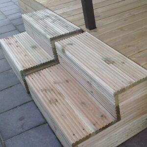 Opstap 2-treeds 80CM