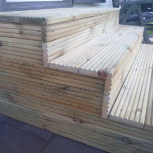 Opstap 3-treeds 80CM