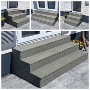 Opstap SET 3-treeds voor enkele en dubbele deuren